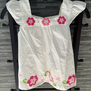 Gymboree 100% Cotton Embroidered Top